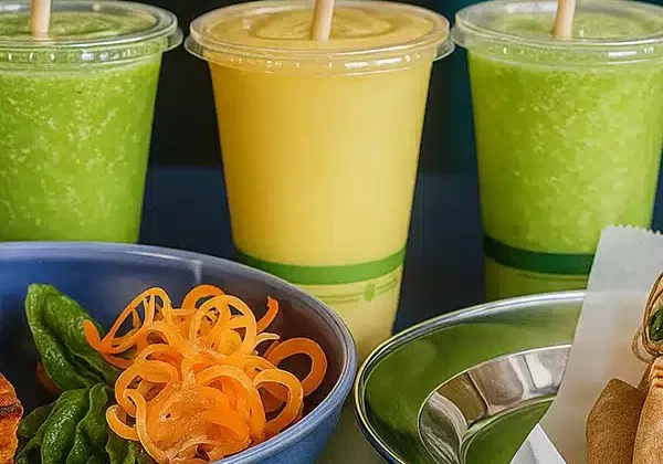 Sweet Potato Wrap And Smoothies 600 Sweet Potato Wrap And Smoothies 600